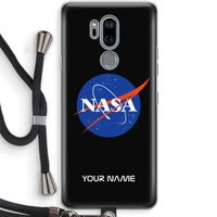 NASA: LG G7 Thinq Transparant Hoesje met koord