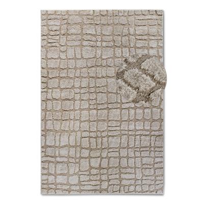 Vloerkleed Artistique - Beige maat: 170x120cm - materiaal: Polyester - Dekbed-Discounter.nl