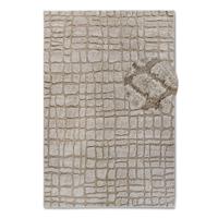 Vloerkleed Artistique - Beige maat: 240x80cm - materiaal: Polyester - Dekbed-Discounter.nl
