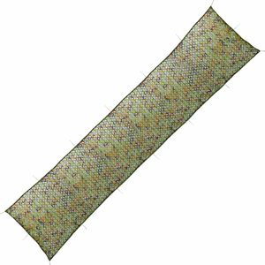 VidaXL Camouflagenet met opbergzak 1,5x7 m
