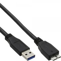 InLine 4043718153794 USB-kabel 1,5 m USB 3.2 Gen 1 (3.1 Gen 1) USB A Micro-USB B Zwart