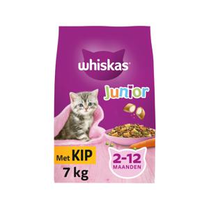 Whiskas Junior Kattenbrokken - Kip - 7 kg