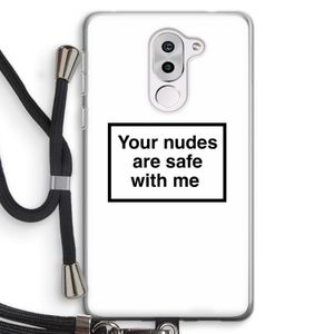 Safe with me: Honor 6X Transparant Hoesje met koord