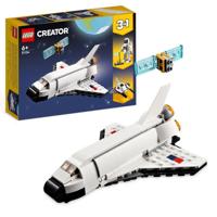 LEGO Creator 3-in-1 31134 Ruimtelijke shuttle, Toets Close Astronutte met vest, kinderen 6 jaar