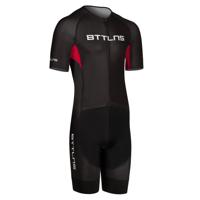 BTTLNS Chimera 1.0 basic trisuit korte mouw zwart/rood heren