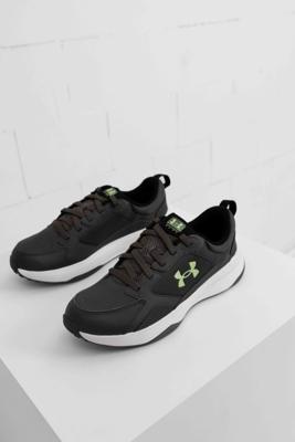 Under Armour Charged Edge Sneakers Heren Donkergrijs/Lichtgroen - Maat 42 - Kleur: DonkergrijsLichtgroen | Soccerfanshop
