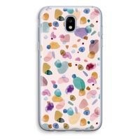 Terrazzo Memphis Pink: Samsung Galaxy J5 (2017) Transparant Hoesje