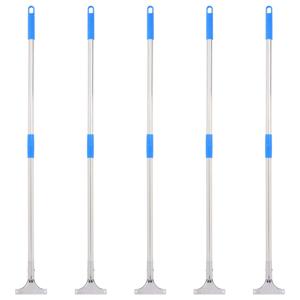 VidaXL Vloerwisserhandgrepen 5 st 119,5 cm staal en kunststof
