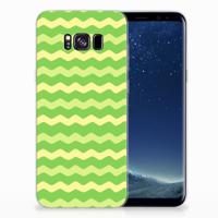 Samsung Galaxy S8 Plus | TPU bumper | Waves Green