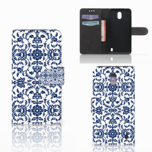 Nokia 2 Hoesje Flower Blue