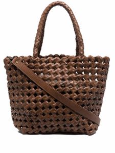 Officine Creative sac Class 511 en cuir tressé - Marron