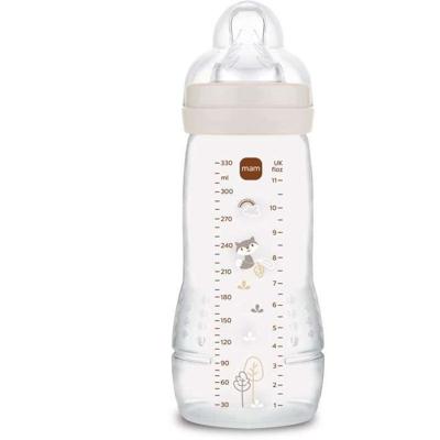 Babyfles - MAM BABY - Easy Active - +6 maanden - 330 ml - X-flow speen - Zand