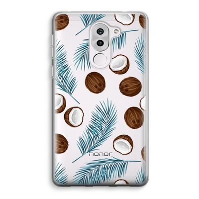 Kokosnoot roze: Honor 6X Transparant Hoesje