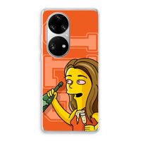 Jamie Lee Simpson: Huawei P50 Pro Transparant Hoesje