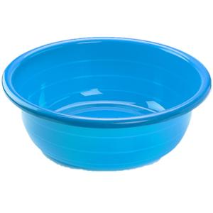 Plasticforte Teiltje - 20 liter - rond - blauw - afwasbak - 49 x 17 cm