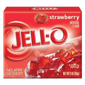Jell-O Jell-O - Strawberry Gelatin 85 Gram