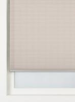 HEMA Plisse dubbel lichtdoorlatend gekleurde achterzijde zand (zand)