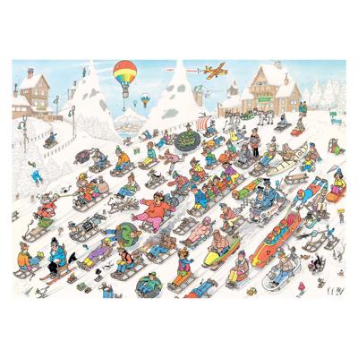 Jan Van Haasteren legpuzzel - van onderen!, 1000st.