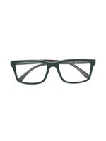 Emporio Armani lunettes de vue à monture rectangulaire - Vert - thumbnail