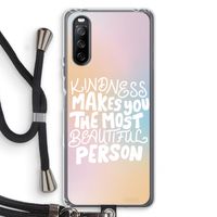 The prettiest: Sony Sony Xperia 10 III Transparant Hoesje met koord