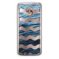 Oceaan: Motorola Moto G6 Transparant Hoesje