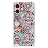 iPhone 16 Anti-Shock Hoesje Tiles Color