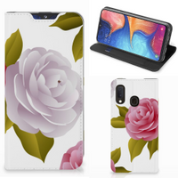 Samsung Galaxy A20e Smart Cover Roses