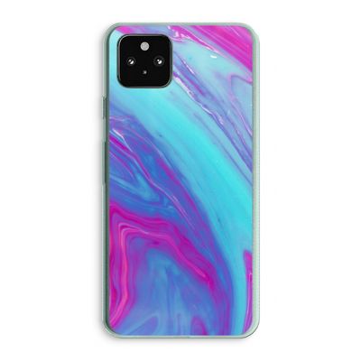 Zweverige regenboog: Google Pixel 5a 5G Transparant Hoesje
