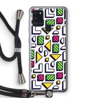 8-bit N°4: Samsung Galaxy A21s Transparant Hoesje met koord