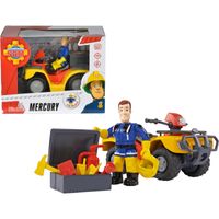 Brandweerman Sam - Quad Mercury Speelgoedvoertuig - thumbnail