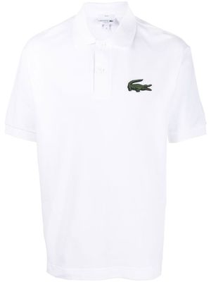 Lacoste polo à logo brodé - Blanc