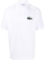 Lacoste polo à logo brodé - Blanc