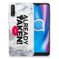 Alcatel 1S (2020) | Siliconen hoesje | met naam Already Taken White