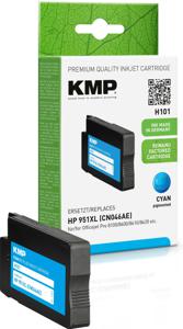 KMP Inktcartridge vervangt HP 951XL, CN046AE Compatibel Cyaan H101 1723,4003