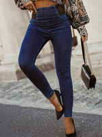 Casual Denim Plain Jeans