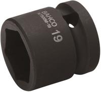 Bahco slagdop 1/2" | kort | zeskant | gefosfateerd | 21 mm - k7800m-21