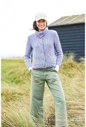 Stylecraft breipatroon Bella Bella Round neck Jackets (2 designs)