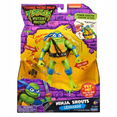 Boti teenage mutant ninja turtles ninja shouts speelfiguur leonardo