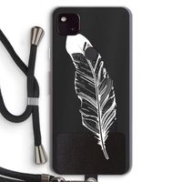 Pluim: Pixel 4a 5G Transparant Hoesje met koord