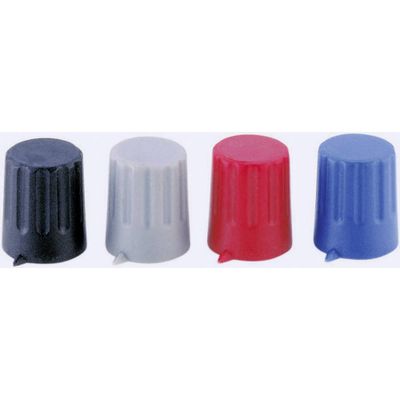 Strapubox 43994-BU 12/6 Draaiknop Met wijzer Blauw (Ø x h) 12 mm x 14 mm 1 stuk(s)