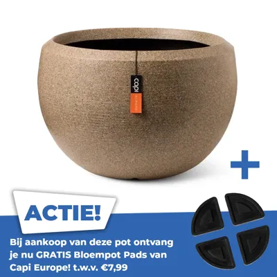 Vaas bol arc granite d67h45 taupe