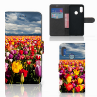 Xiaomi Mi A2 Lite Hoesje Tulpen