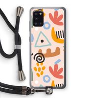 Abstract: Samsung Galaxy A31 Transparant Hoesje met koord