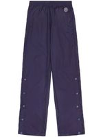 Sporty & Rich pantalon de jogging à patch logo - Bleu