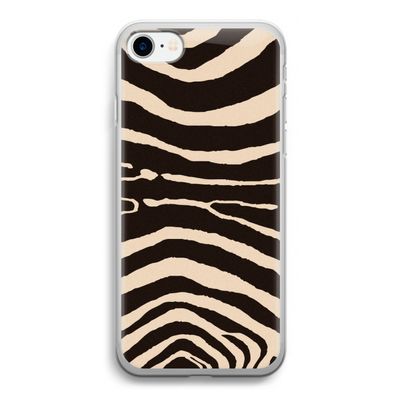 Arizona Zebra: iPhone SE 2020 Transparant Hoesje