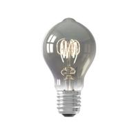 Leen Bakker - Calex LED-standaardlamp - Titaniumkleur - E27 - Glas - Grijs - H10.9 Cm