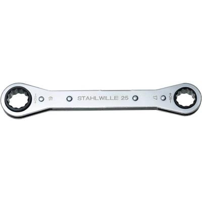 Stahlwille 41131618 25 16 X 18 RATSCHENRINGSCHLUESSEL Dubbele ringsleutelratelset Sleutelbreedte (metrisch) 16 - 18 mm