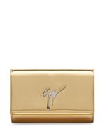 Giuseppe Zanotti pochette Cleopatra à effet métallisé - Or