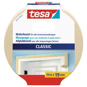 Schilderstape/maskeertape 19 mm x 50 m   -