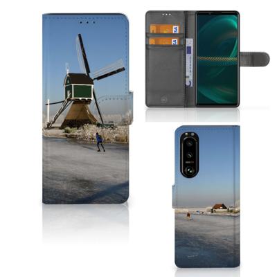 Sony Xperia 5III | Flip Cover | Schaatsers